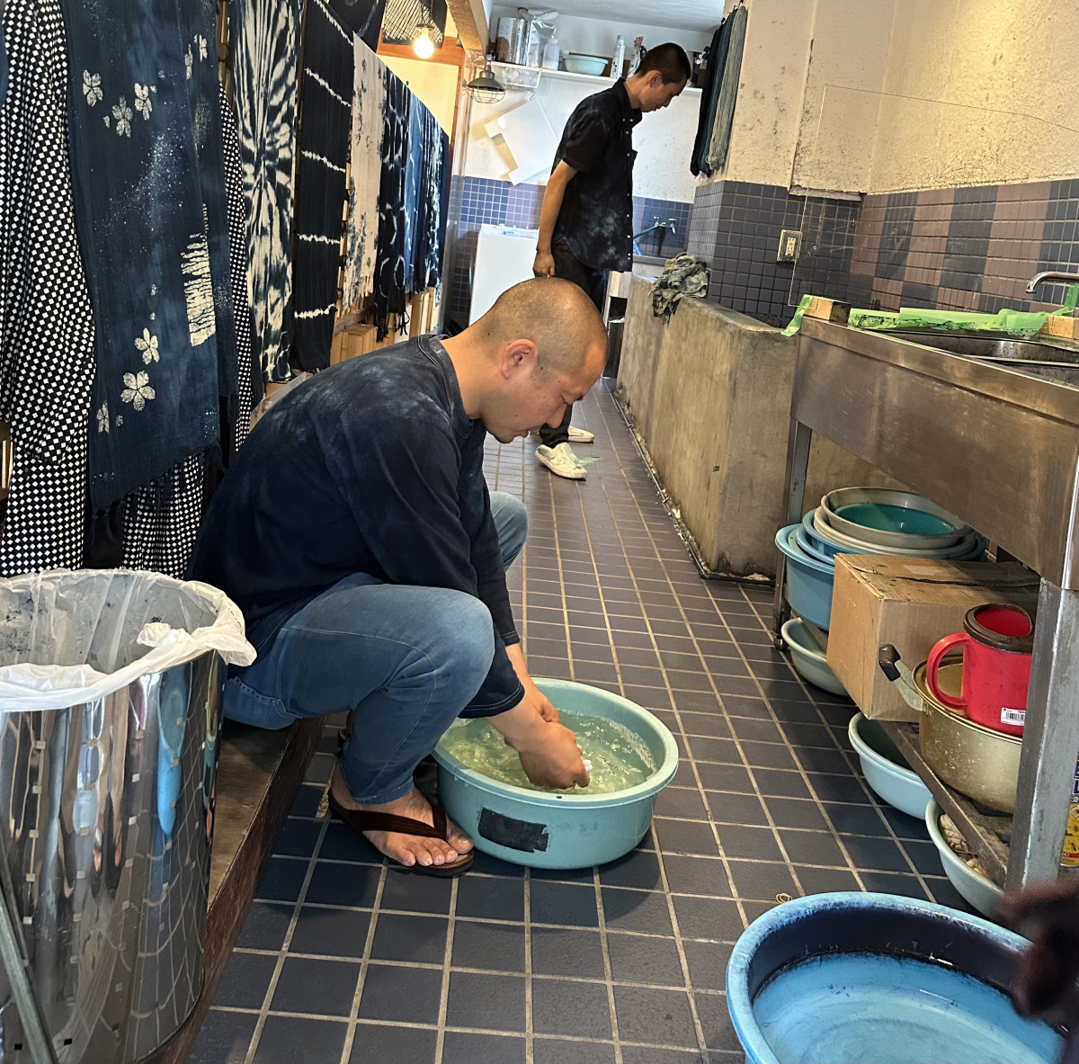 浅草でできる藍染め体験「和なり屋」 仕上がりの感動を体験してほしい 